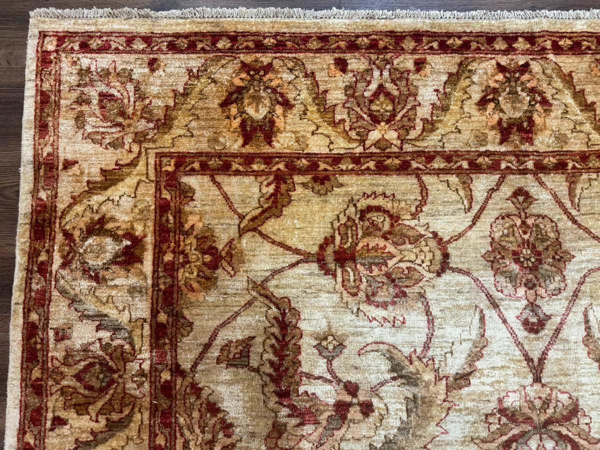Indian Mahal Rug 7x9, Traditional Wool Carpet - Jewel Rugs, view 7