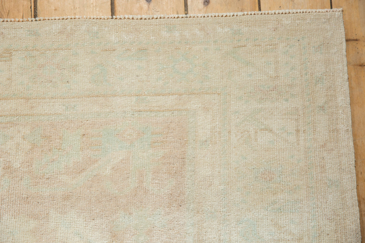 4x6 Vintage Distressed Oushak Rug