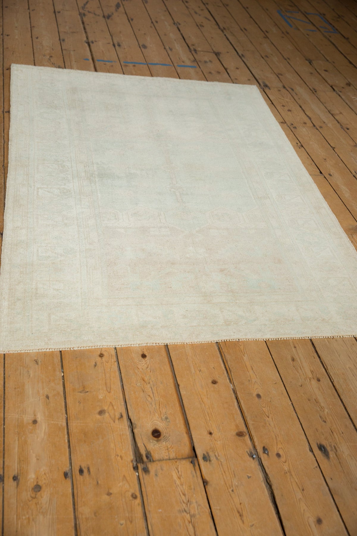 4x6 Vintage Distressed Oushak Rug