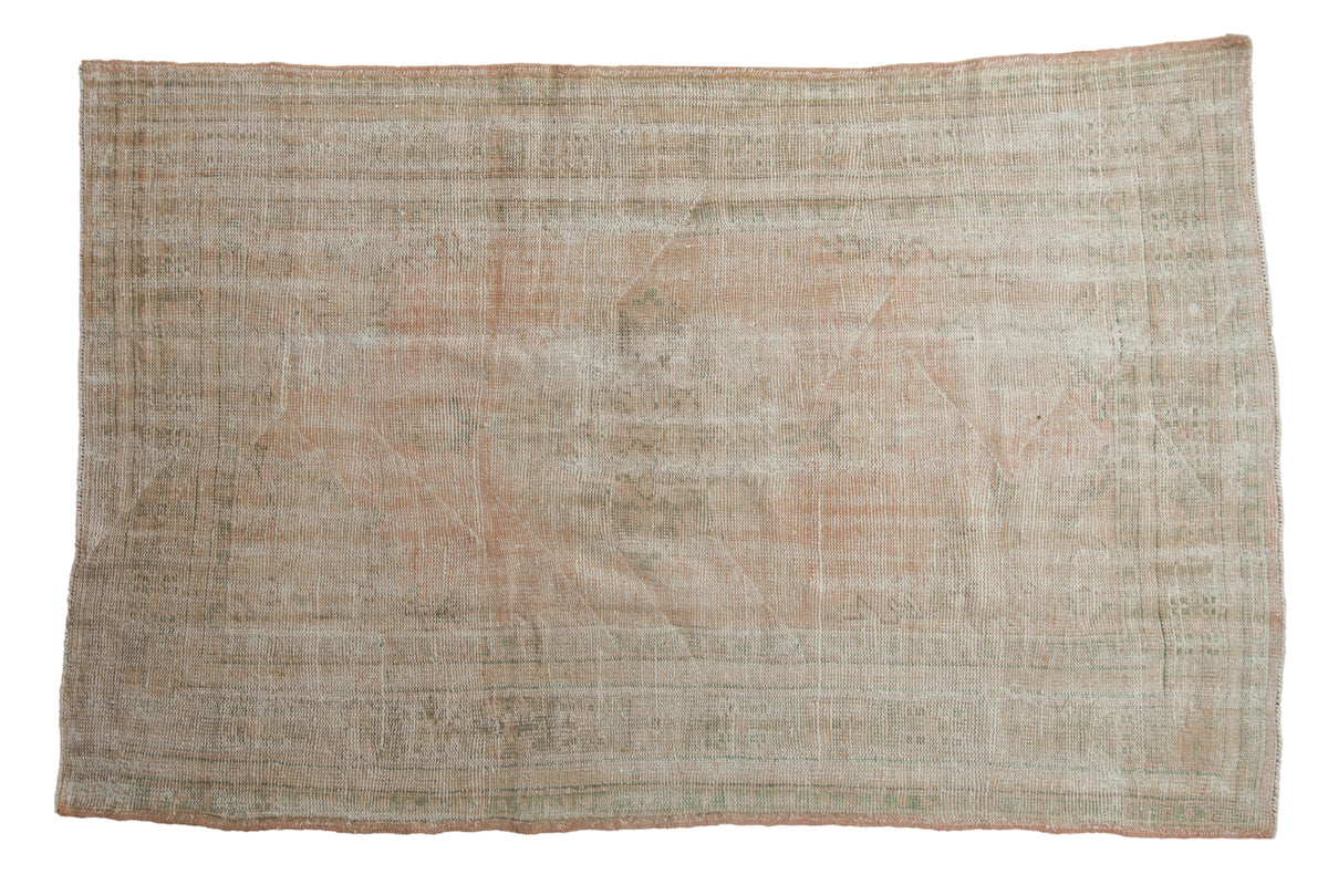 5x7.5 Vintage Distressed Oushak Rug