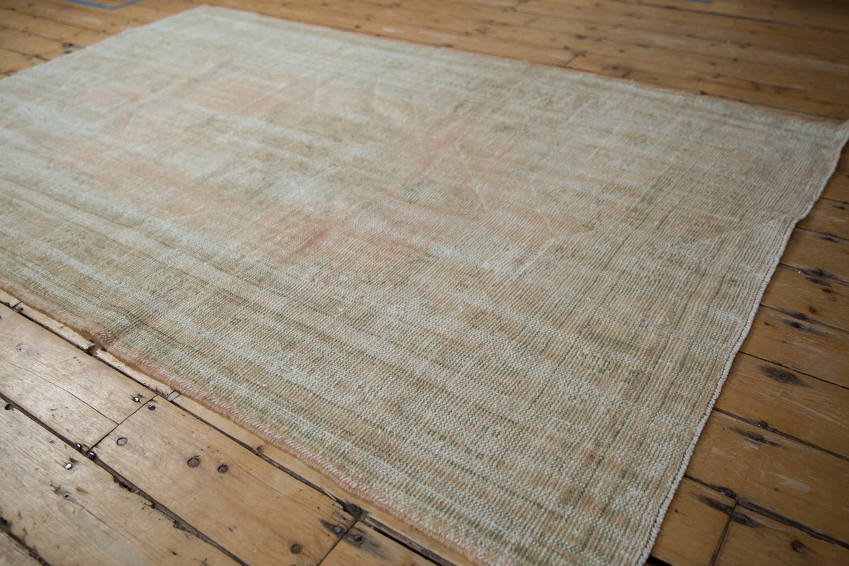 5x7.5 Vintage Distressed Oushak Rug