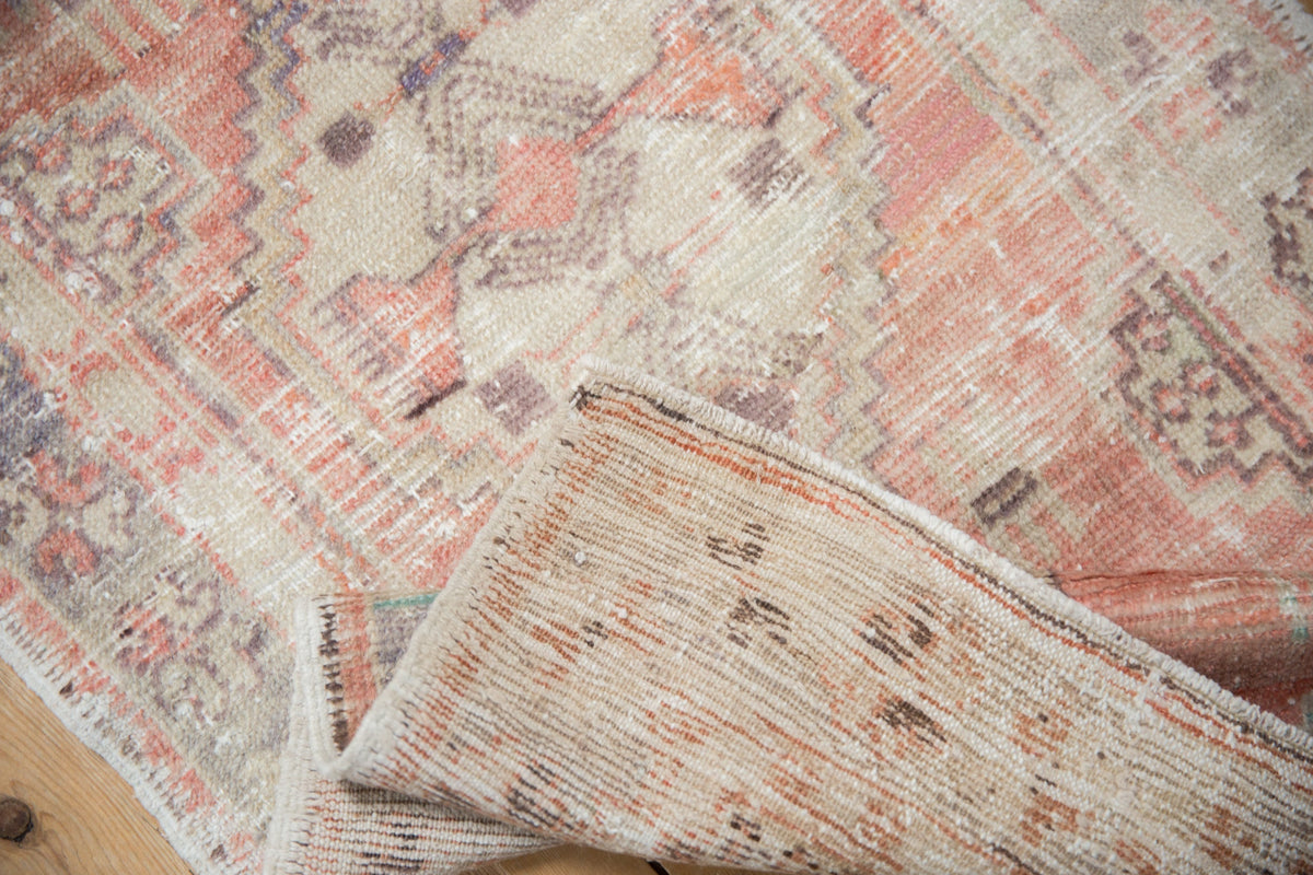 2x4 Vintage Distressed Oushak Rug Runner
