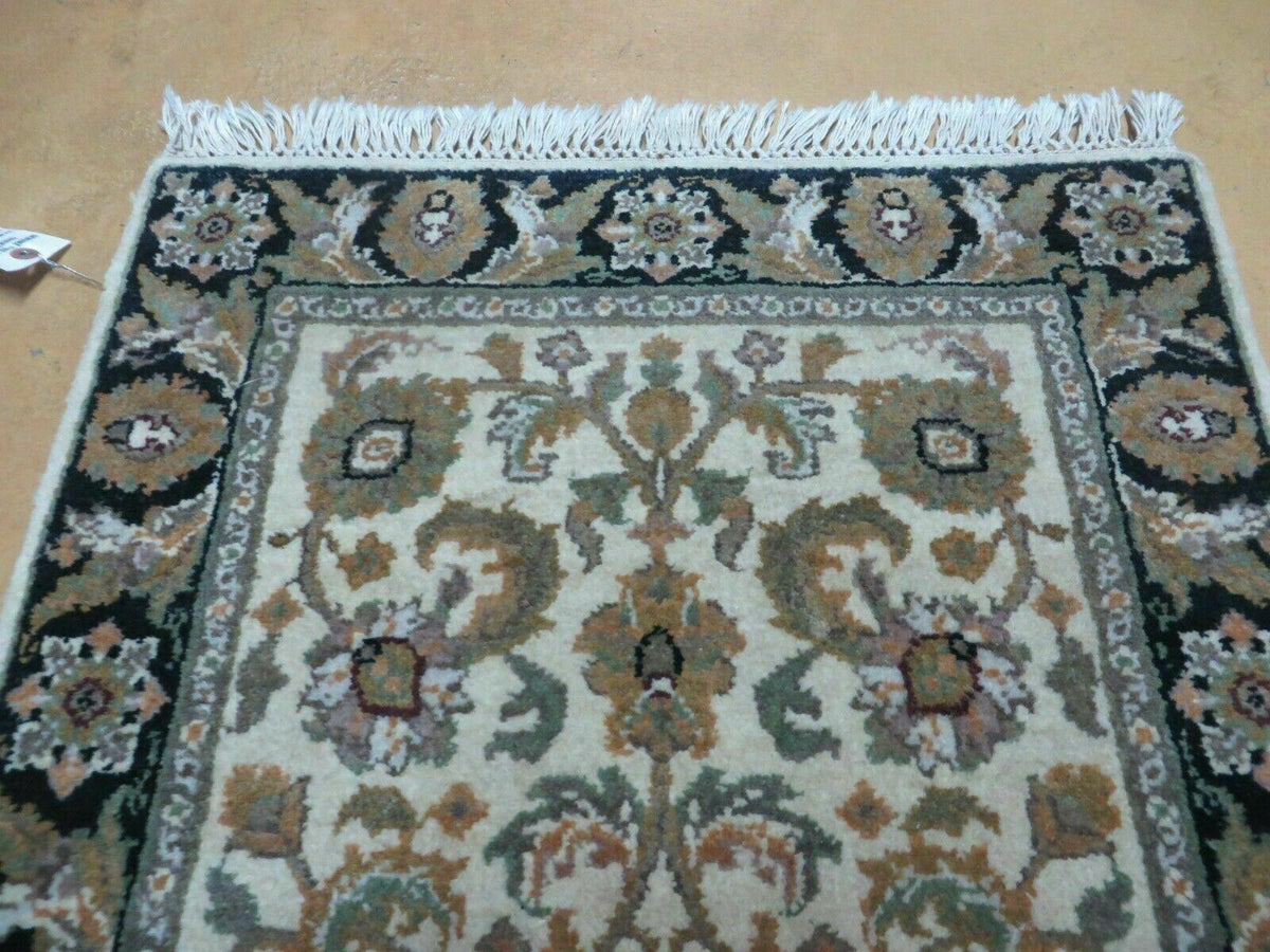 2' X 3' Handmade Indian Wool Rug Carpet Nice - Jewel Rugs, view 4