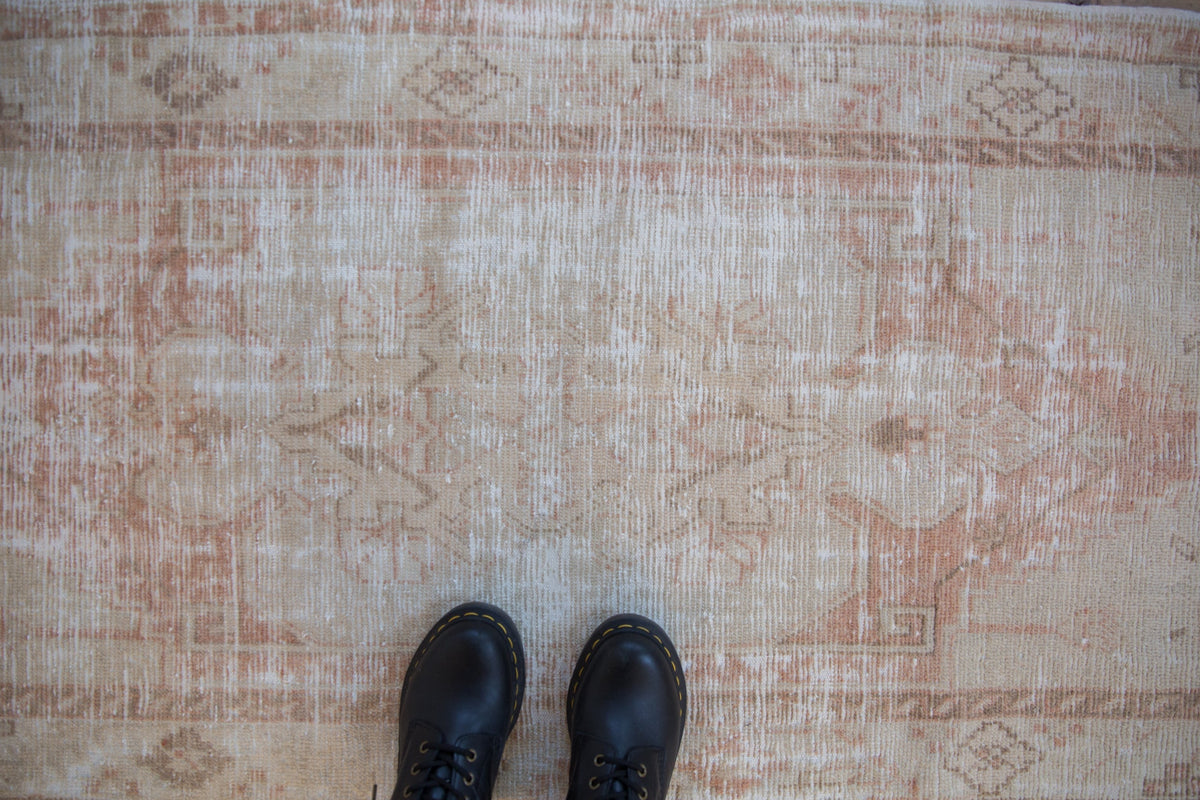 2.5x5.5 Vintage Distressed Oushak Rug Runner