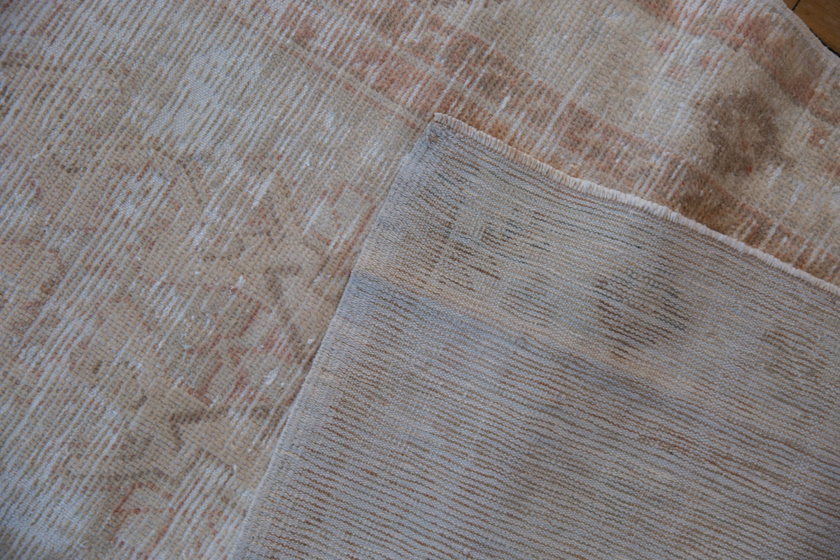 2.5x5.5 Vintage Distressed Oushak Rug Runner