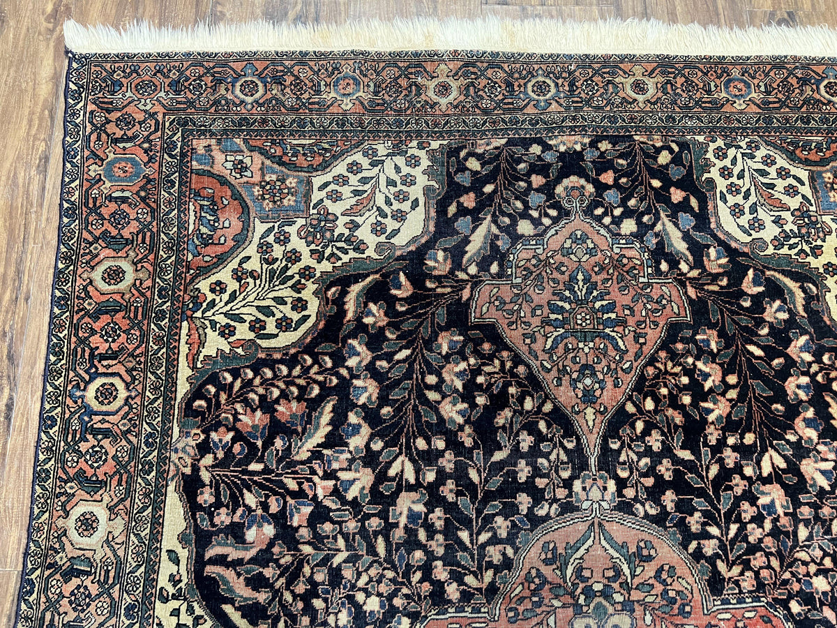 Antique Persian Sarouk Farahan Rug 4x7, Collectible Persian Carpet - Jewel Rugs, view 7