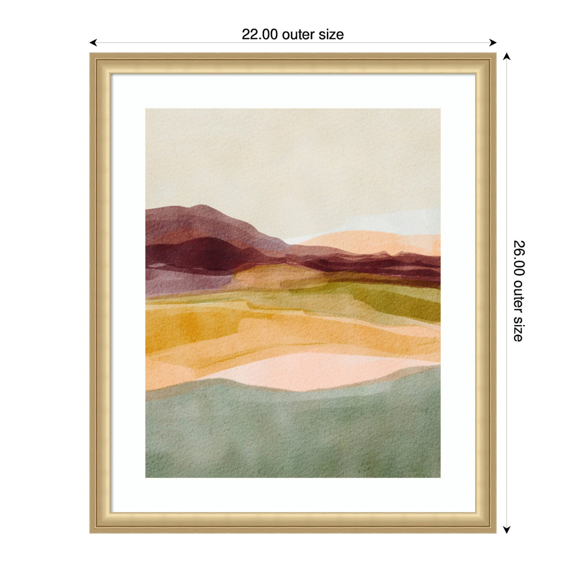 Framed Art Sunset Beauty by Nikita Jariwala
