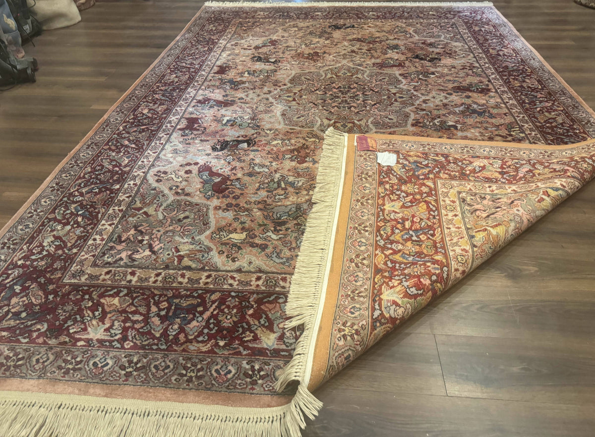 Karastan Rug 8.8 x 12 Persian Hunting Rug #723, Wool Area Rug - Jewel Rugs, view 11