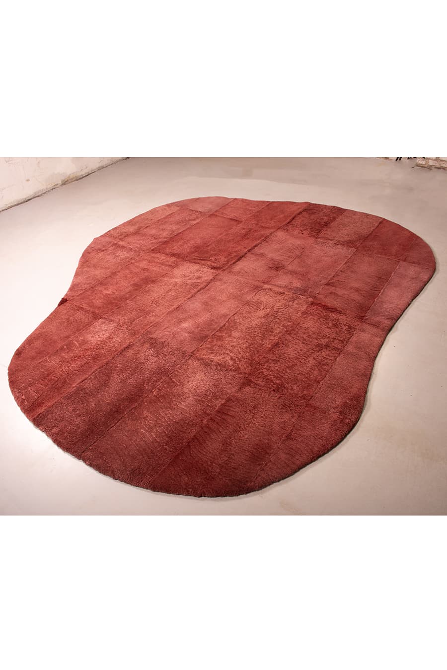 AMOEBA - Shaped Shearling Rug - Homelosophy, view 5