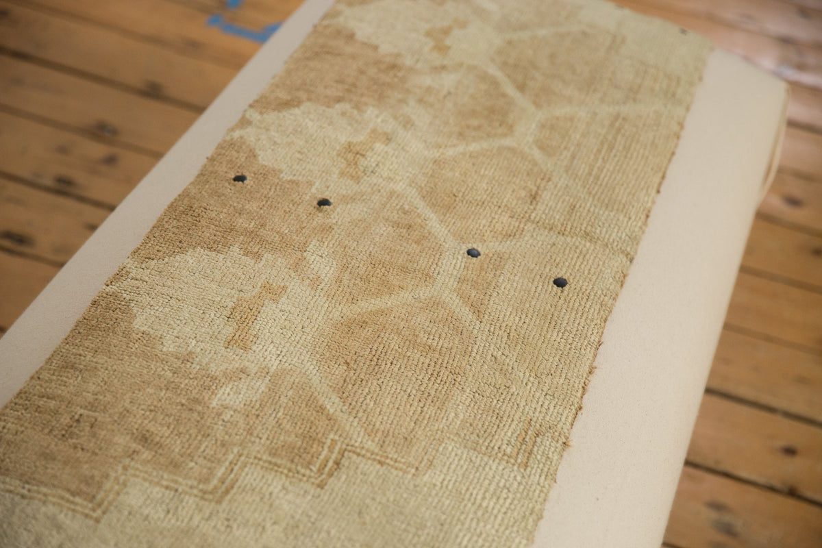 Handmade Canvas Changeable Rug Fragment Ottoman Coffee Table