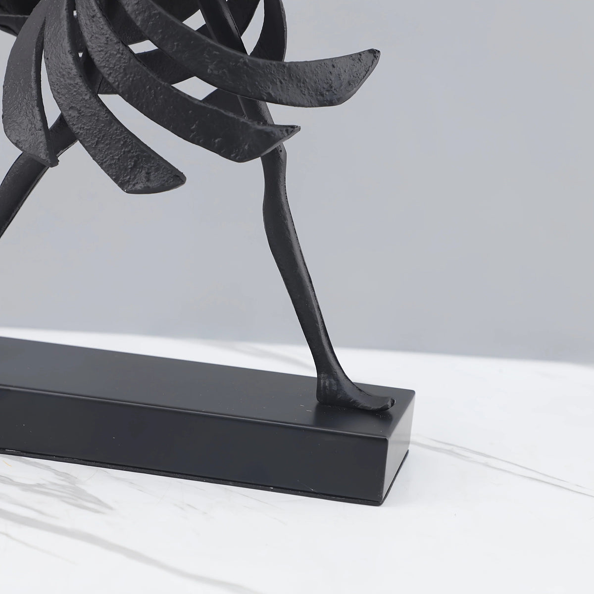 Abstract Dancing Lady Sculpture for Modern Home Decor