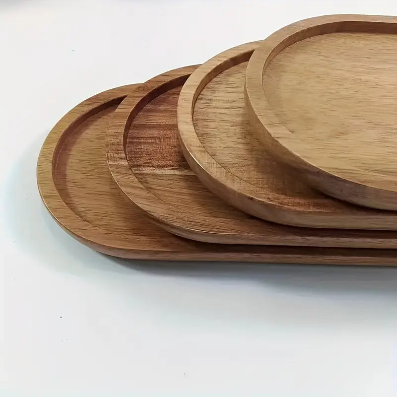 Acacia Wood Oval Tray - Source by Studio Skara, view 2