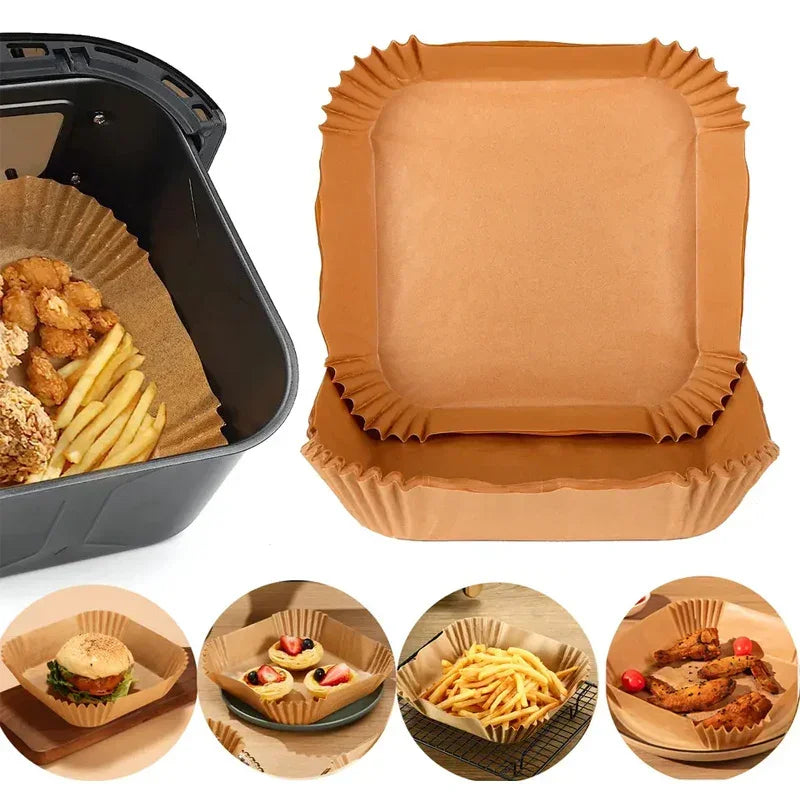 Air Fryer Liners - Non-stick Parchment Square
