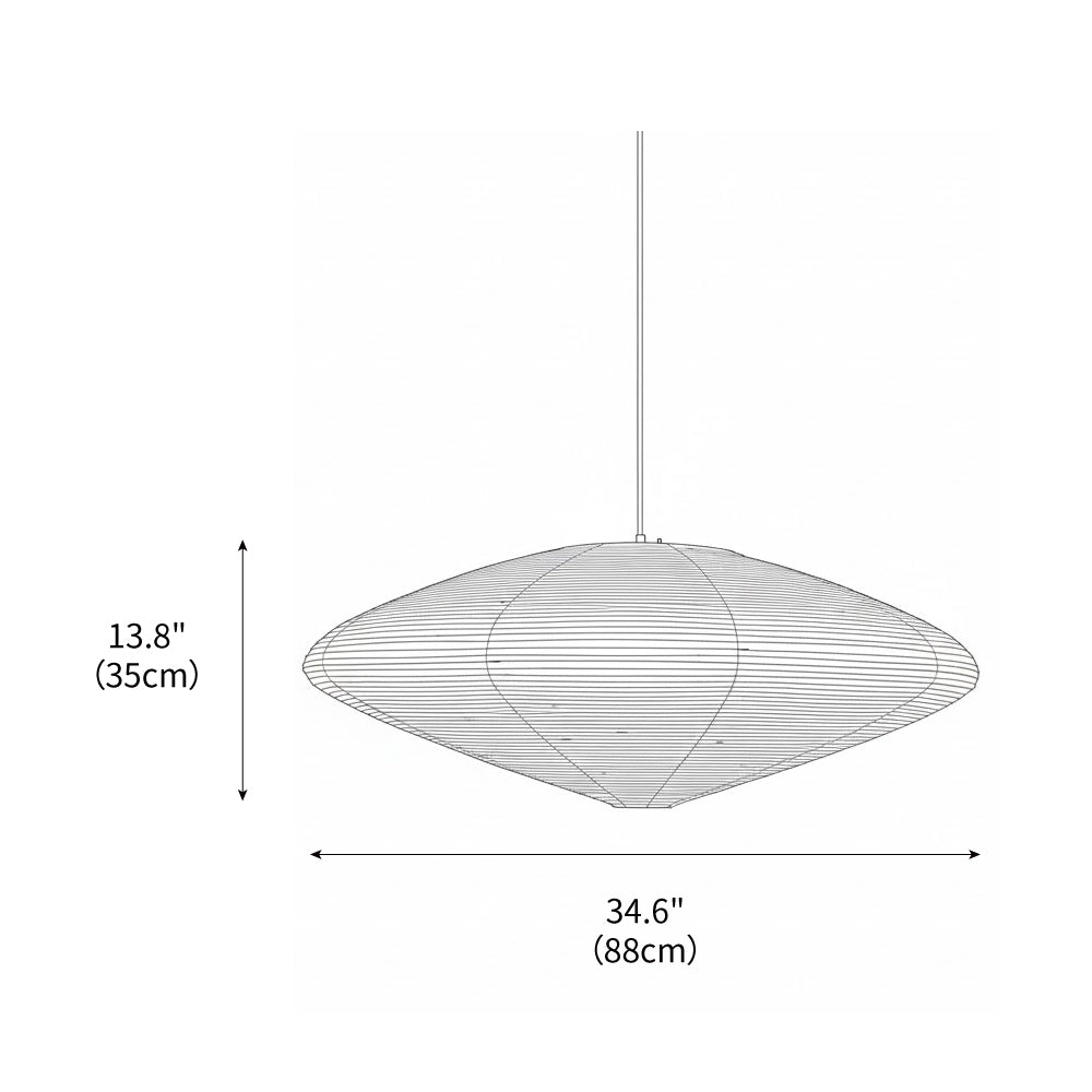 Akari Oval Pendant Light