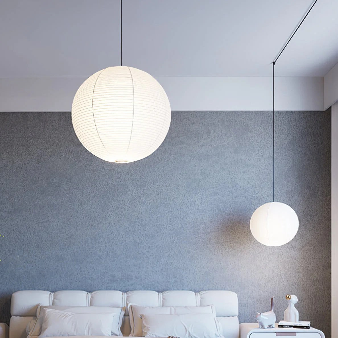 Akari A Pendant Swag Light 15.7"