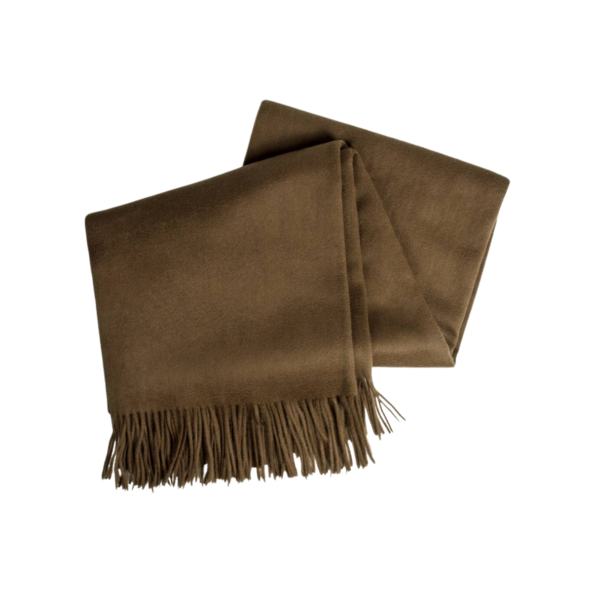 Amar Cocoa Camel Wool Throw Blanket - Source by Studio Skara