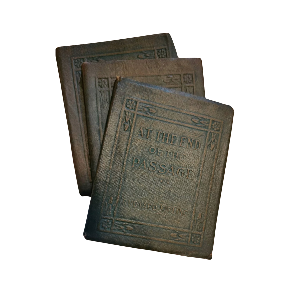 Antique Pocket Bound Books (Kipling, 1920s) - Set of 3 - Source by Studio Skara, view 2