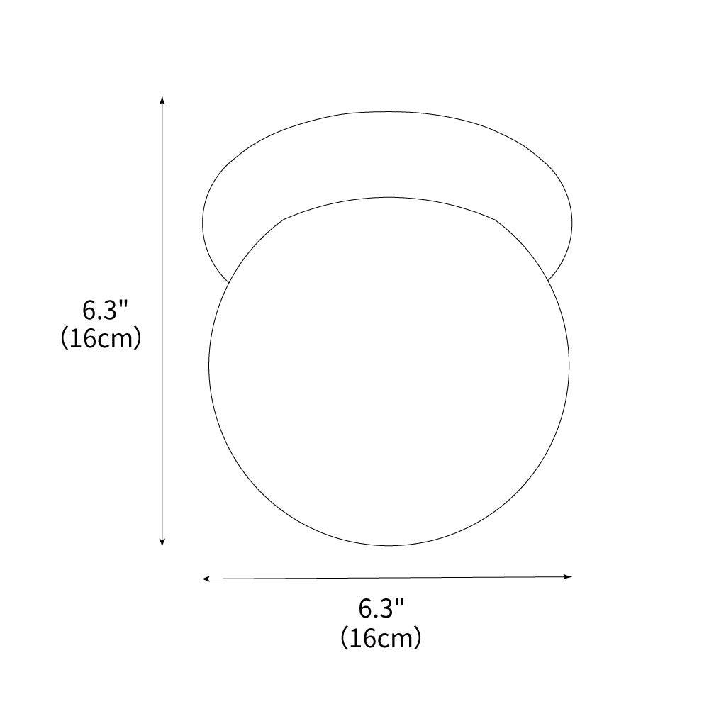 Asteroid Ceiling Lamp 6.3"