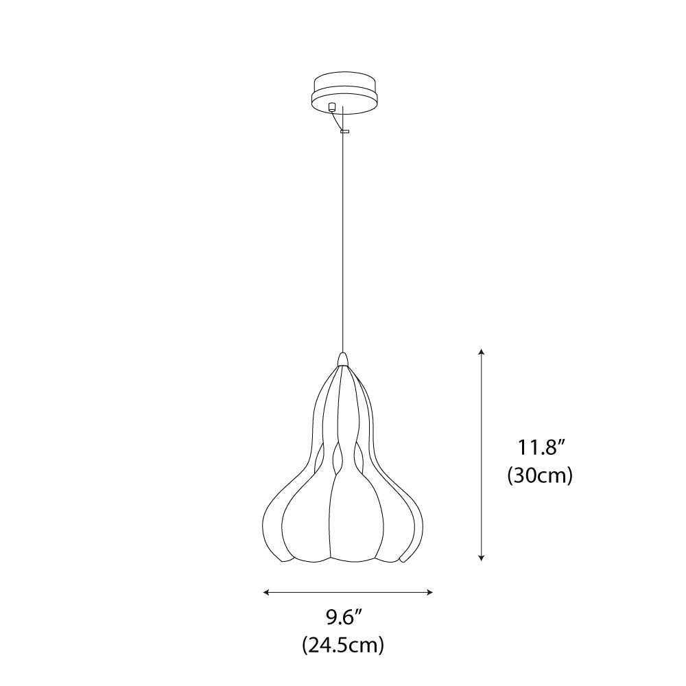 Aubree Wood Pendant Lamp