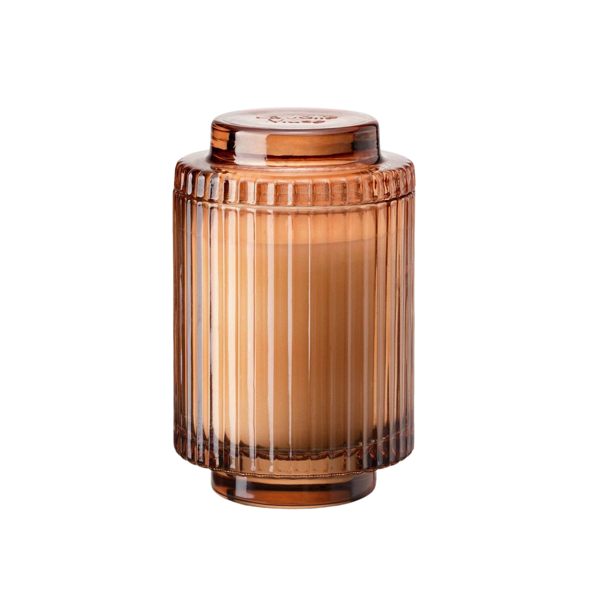 Aurélie Reeded Glass Candle: Sylvan Figue (M) - Source by Studio Skara