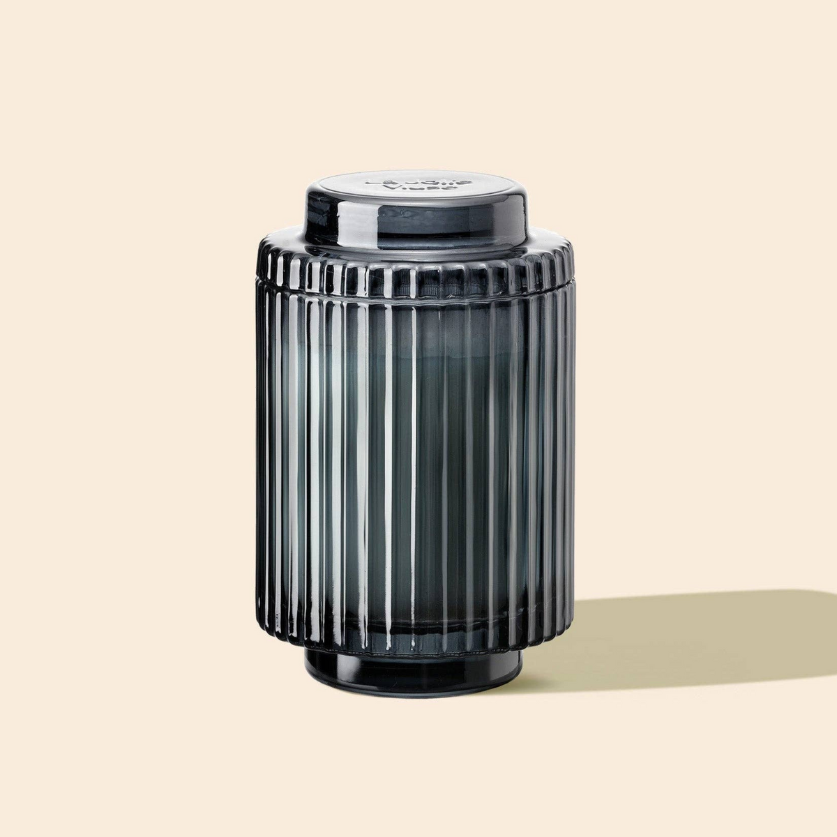 Aurélie Reeded Glass Candle: Hey Baies - (M) - Source by Studio Skara, view 2
