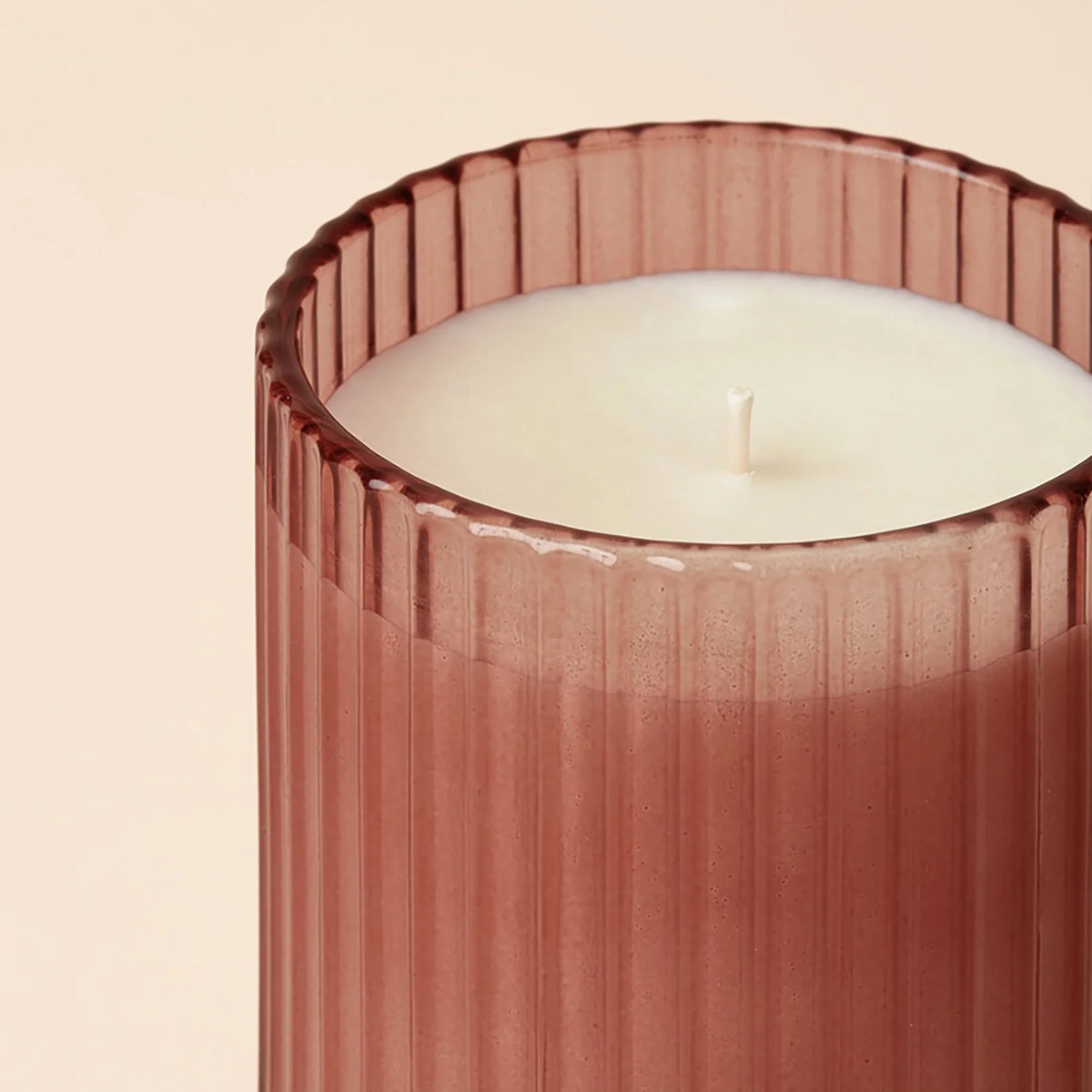 Aurélie Reeded Glass Candle: Watermelon Mint Zest (L & M) - Source by Studio Skara, view 5