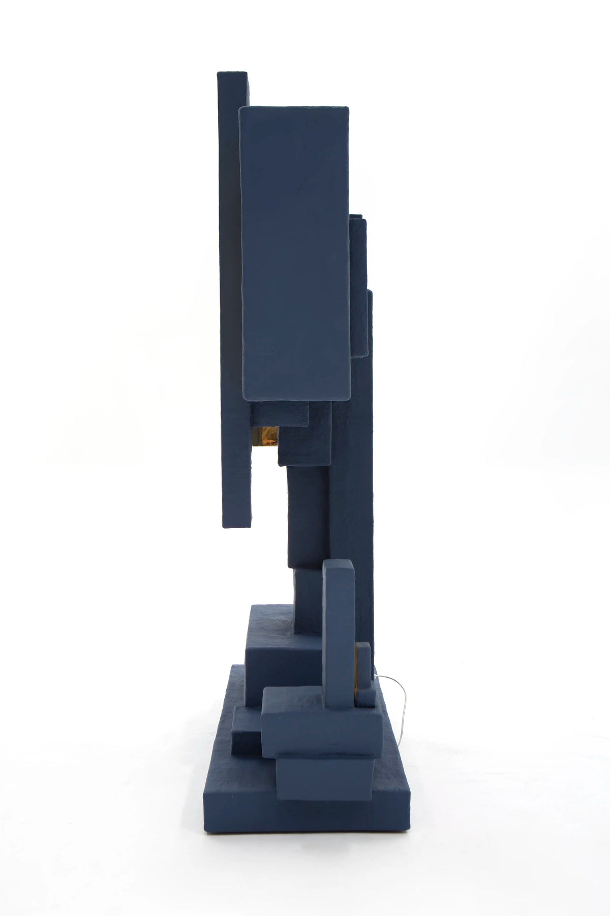 Blue Upcycled Floor Lamp - BOX-2 by Studio Josha