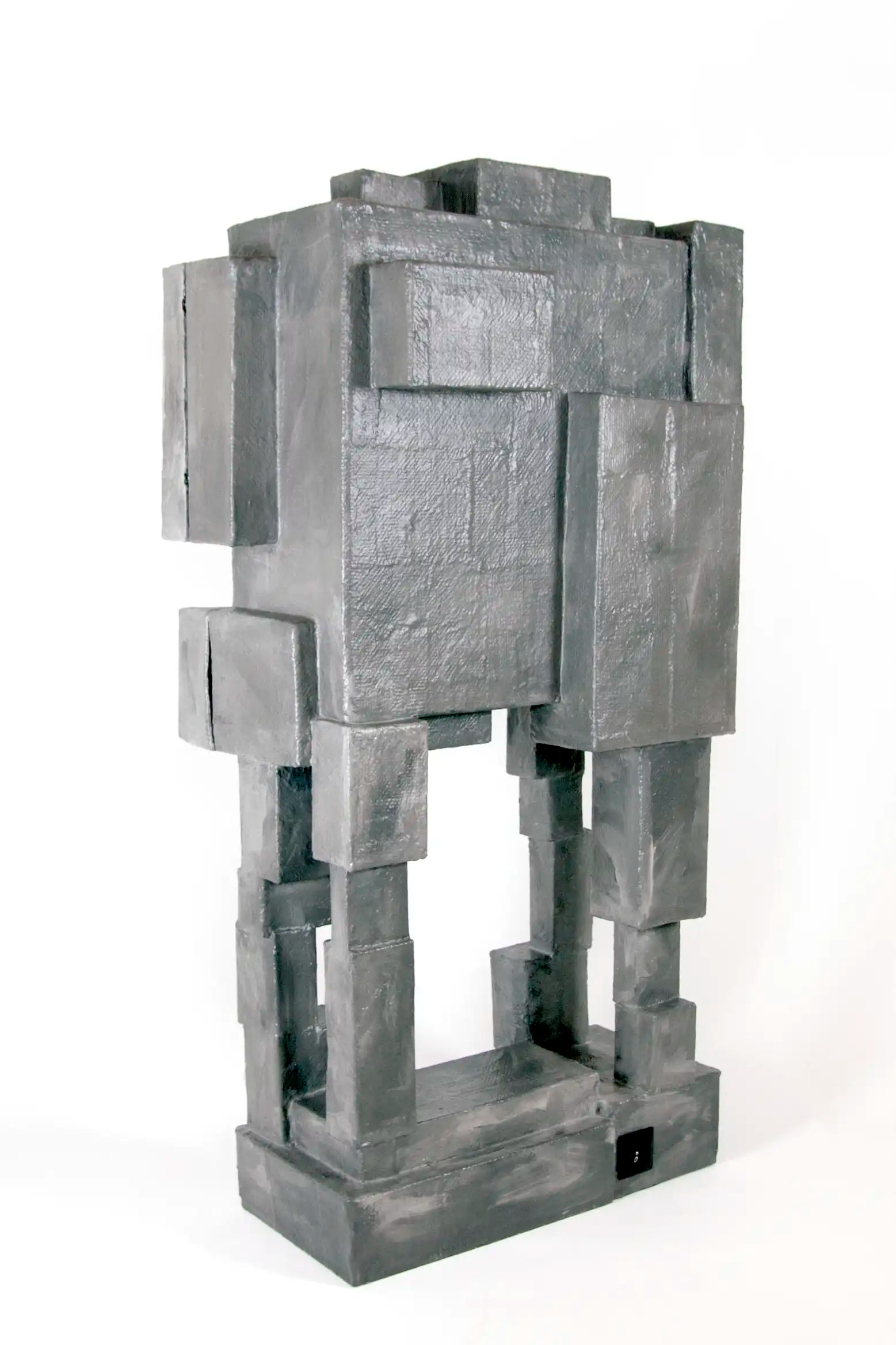 Grey Upcycled Bar Cabinet - BOX-3 by Studio Josha