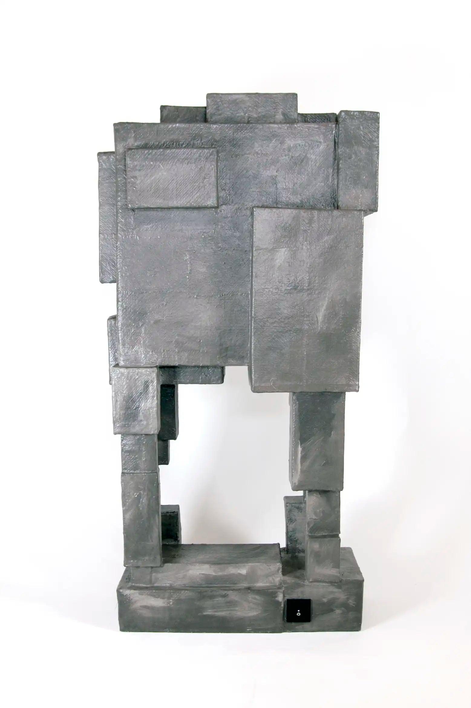 Grey Upcycled Bar Cabinet - BOX-3 by Studio Josha