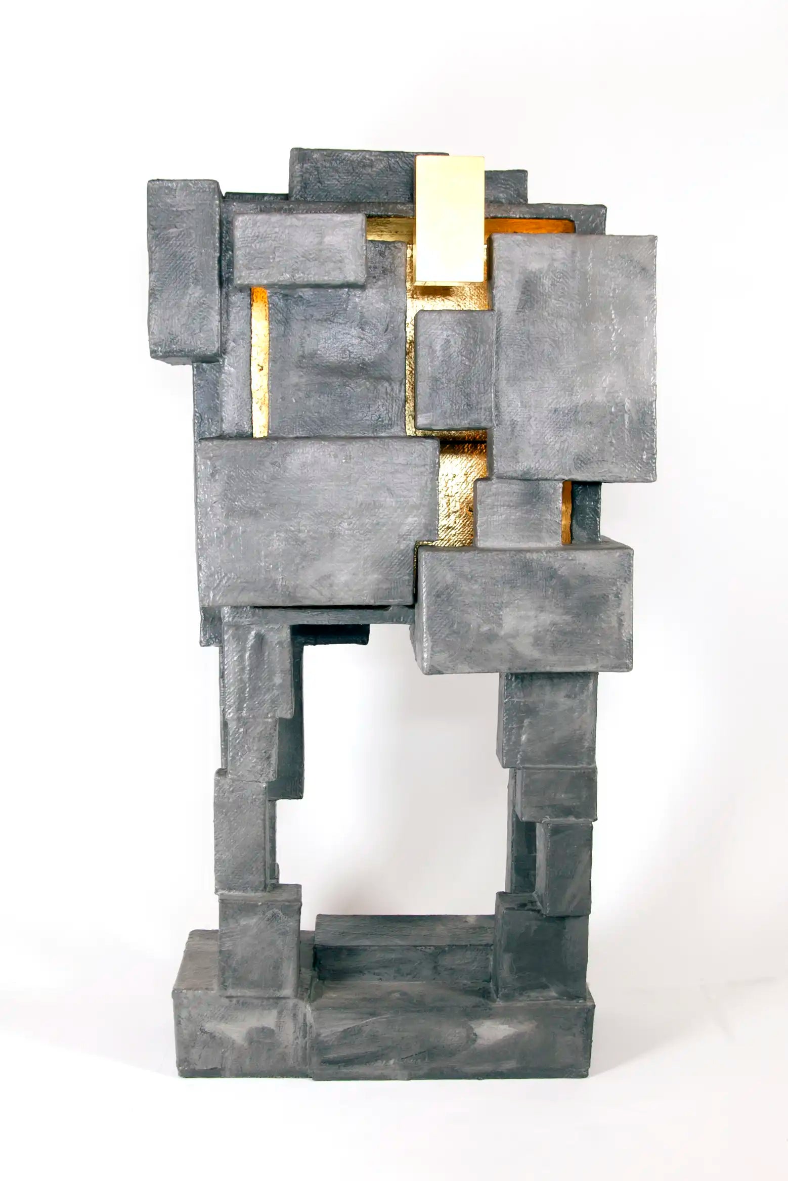 Grey Upcycled Bar Cabinet - BOX-3 by Studio Josha