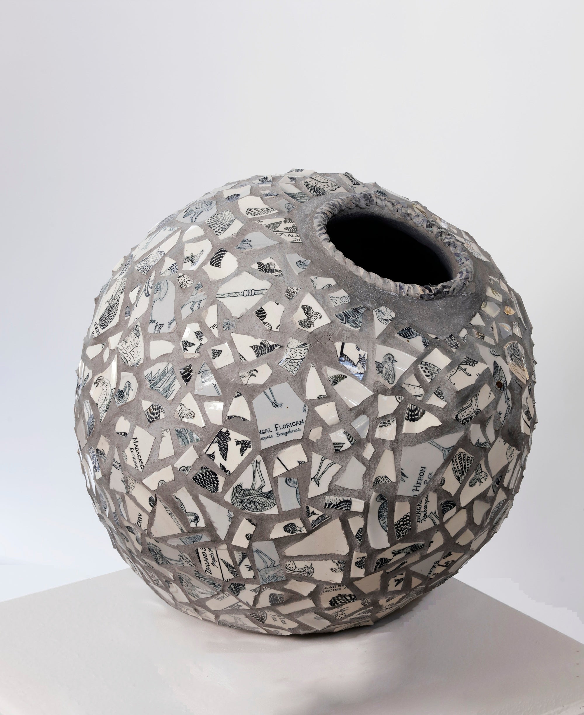 Broken Mosaic Sculpture
