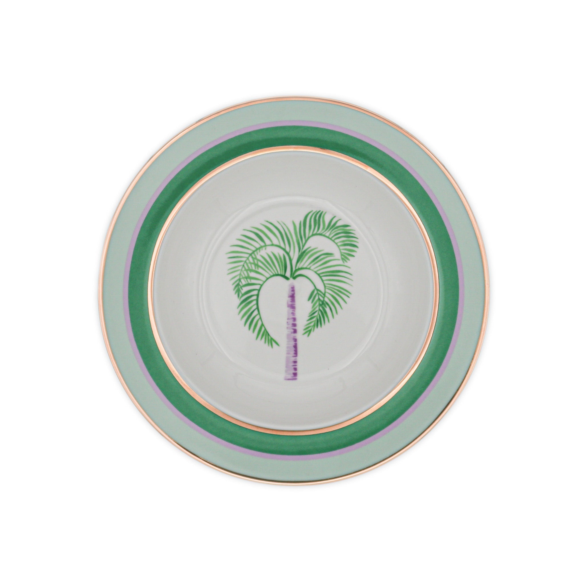 Bernadette Palm Soup Bowl - Set of 4 (+1 Bonus Bowl)