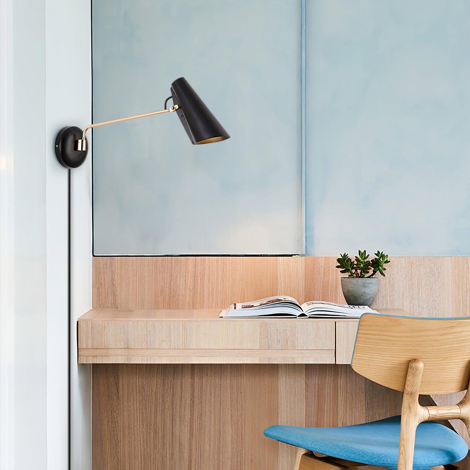 Birdy Plug-in Wall Lamp 20.9"