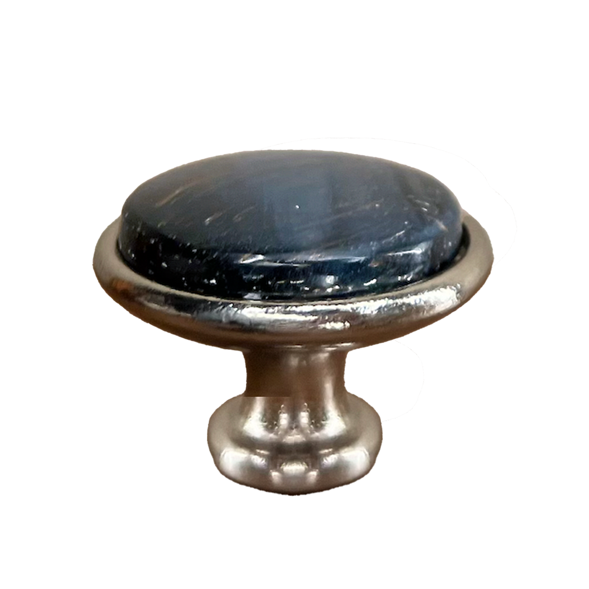 Blue Tiger Eye Cabinet Knob - Source by Studio Skara, view 3