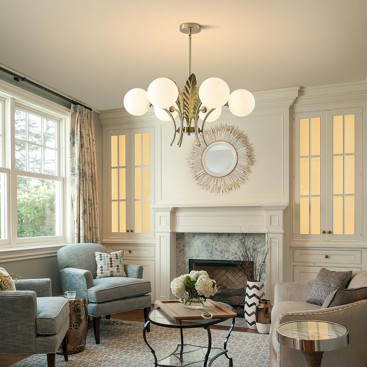 Bokt Glass Chandelier