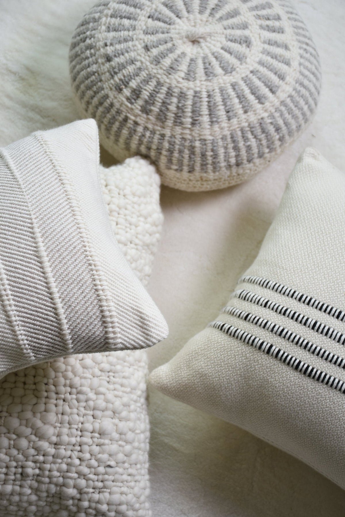 Boho Pom Pom Pillow - Homelosophy, view 9