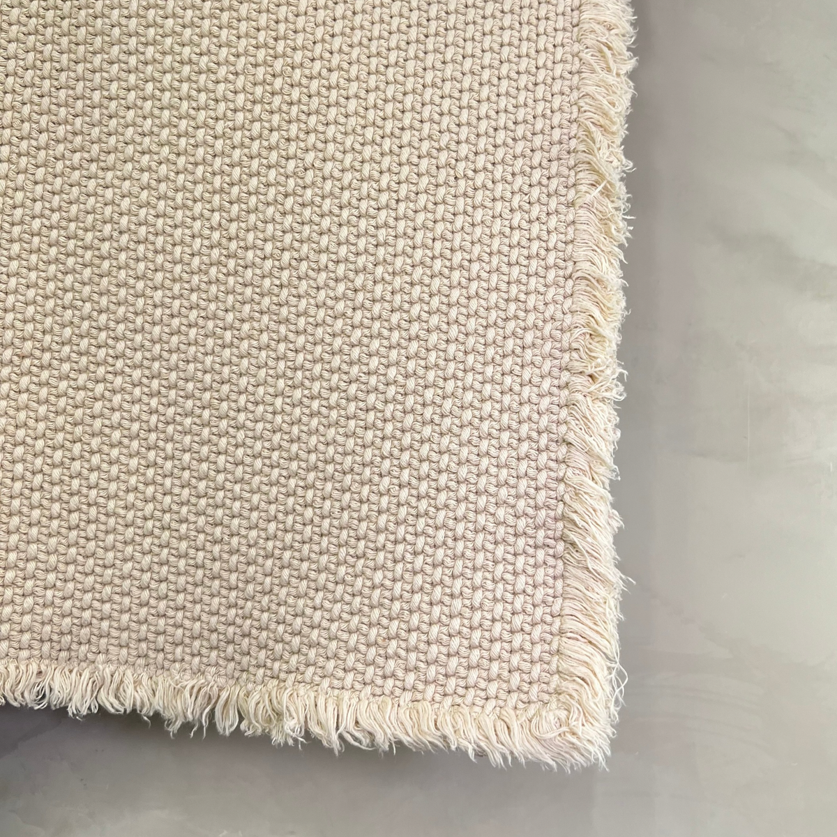 Eri Linen Bath Rug (21" x 43") - Source by Studio Skara, view 2