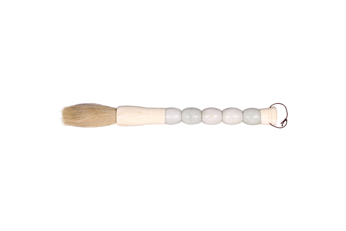 White Jade Abacus Calligraphy Brush