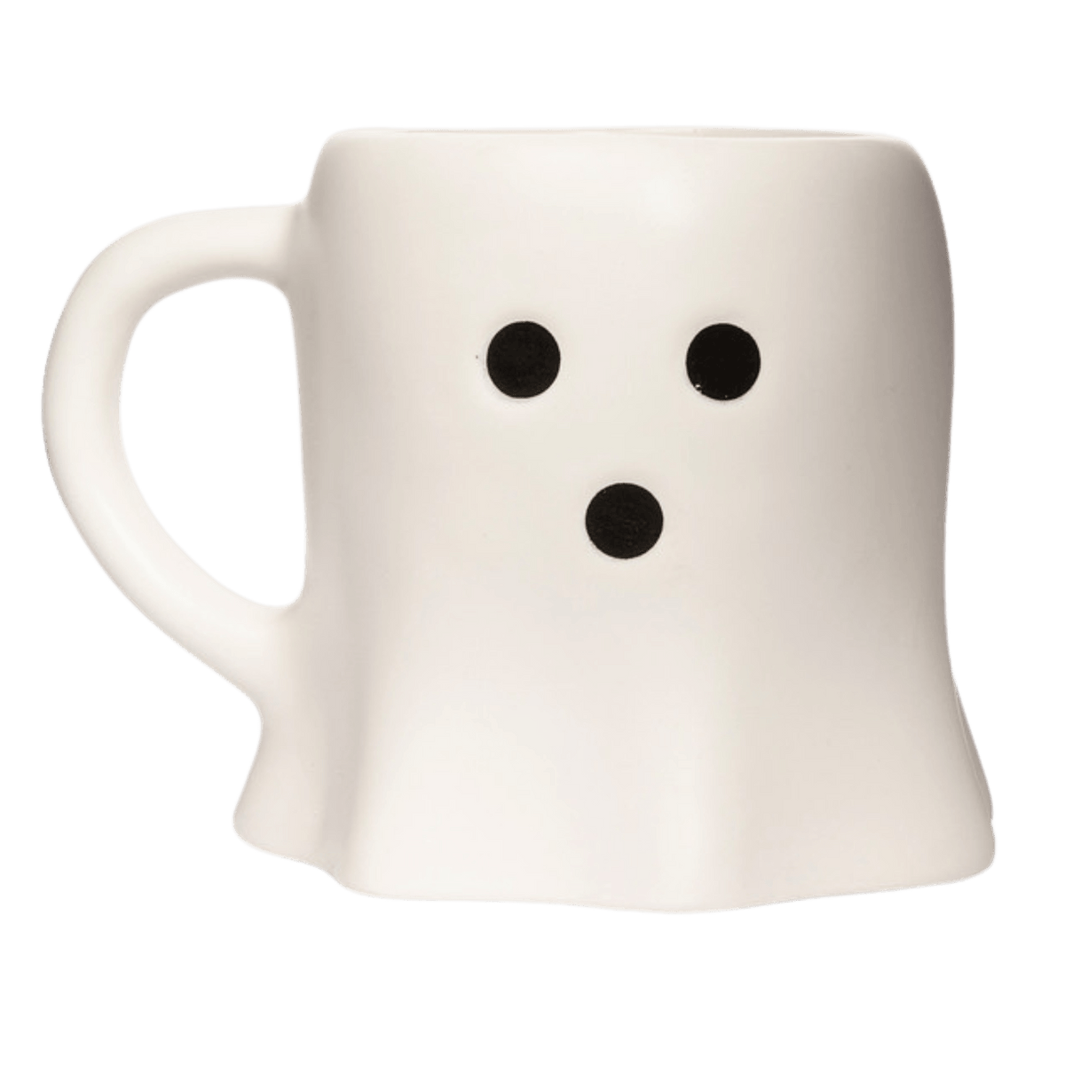 Ghost Face 12 oz Figural Coffee Mug - Sweet Water Decor