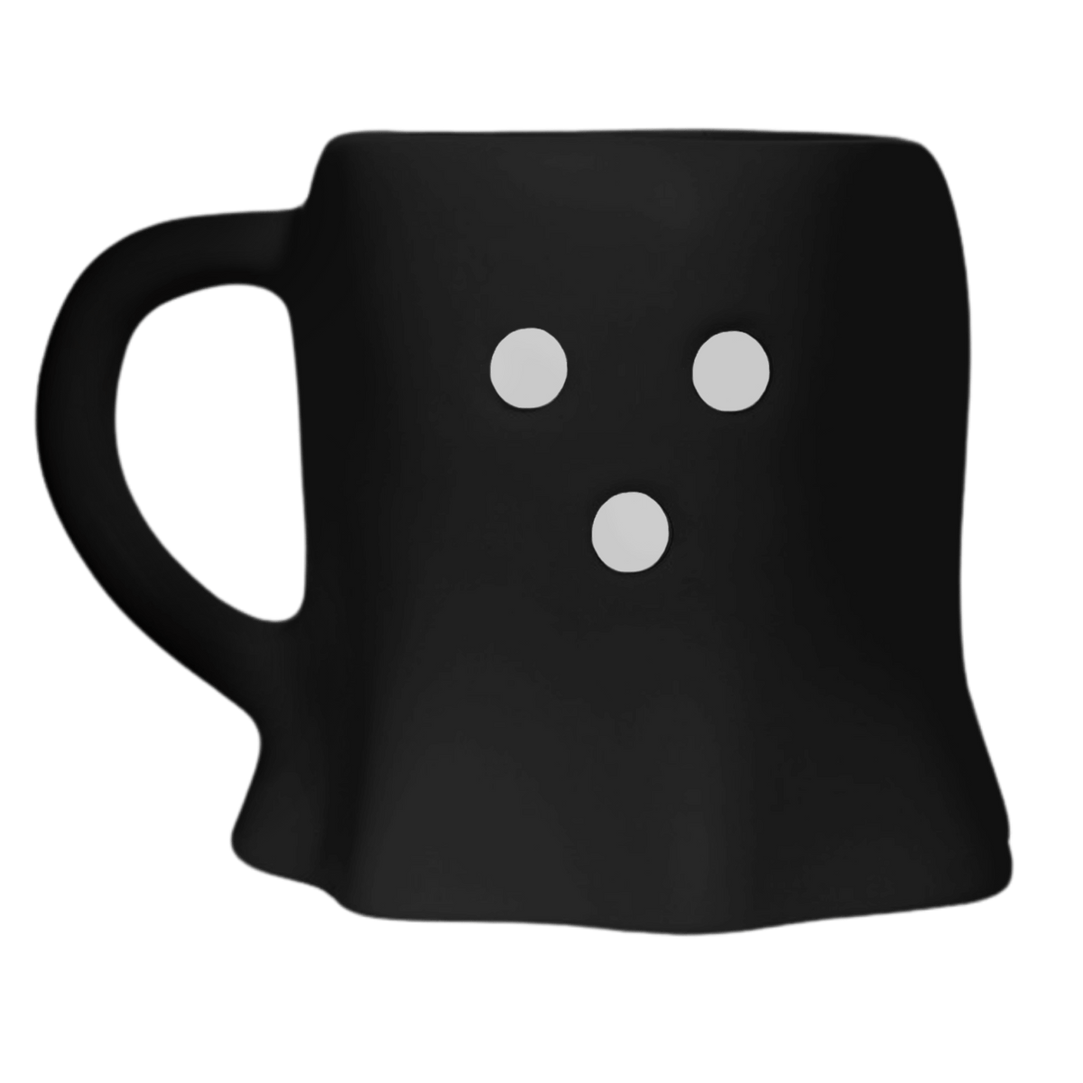 Black Ghost 12 oz Figural Coffee Mug - Sweet Water Decor