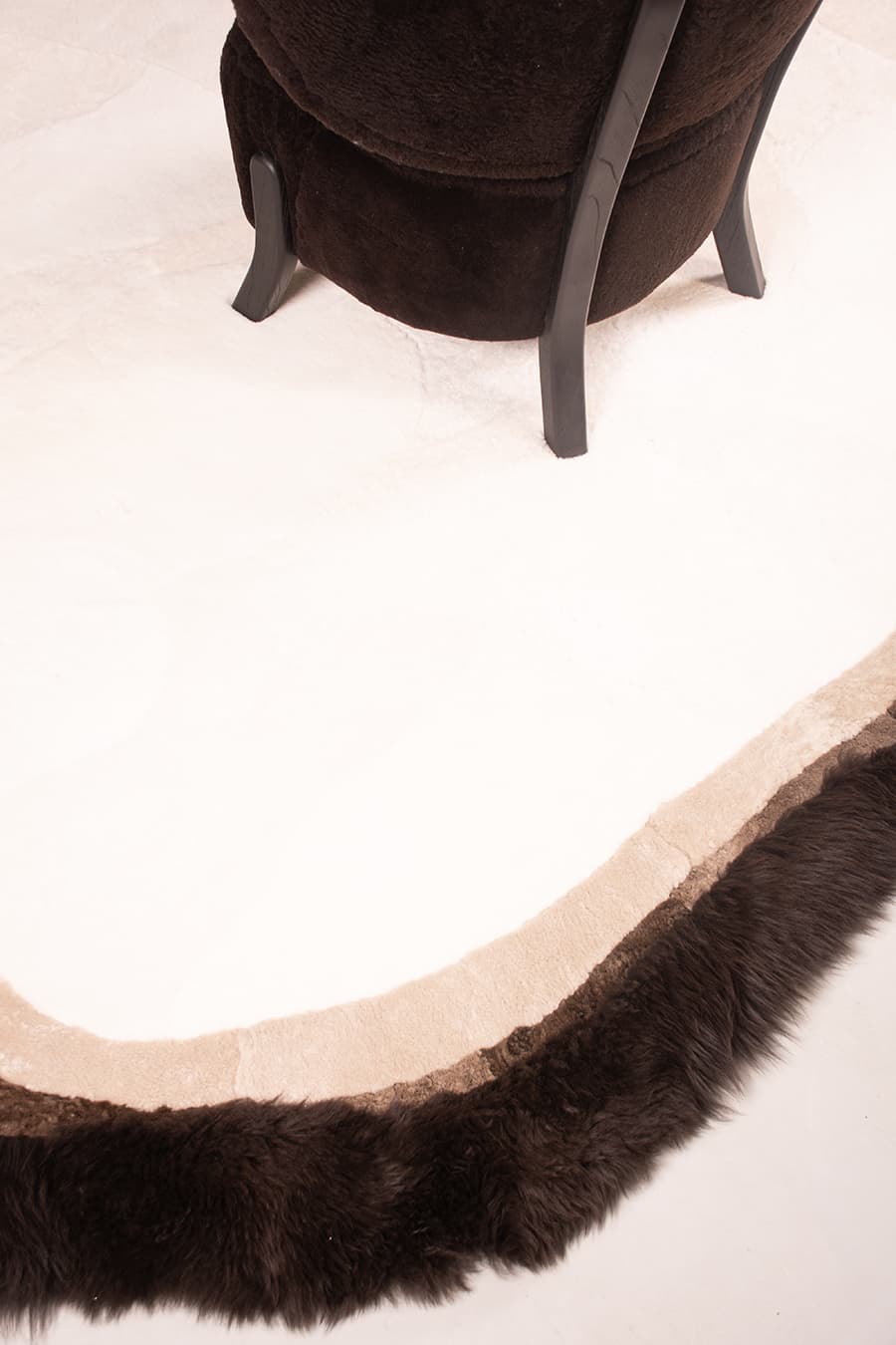 CROMO – Custom Shaped Shearling Rug - Homelosophy, view 6