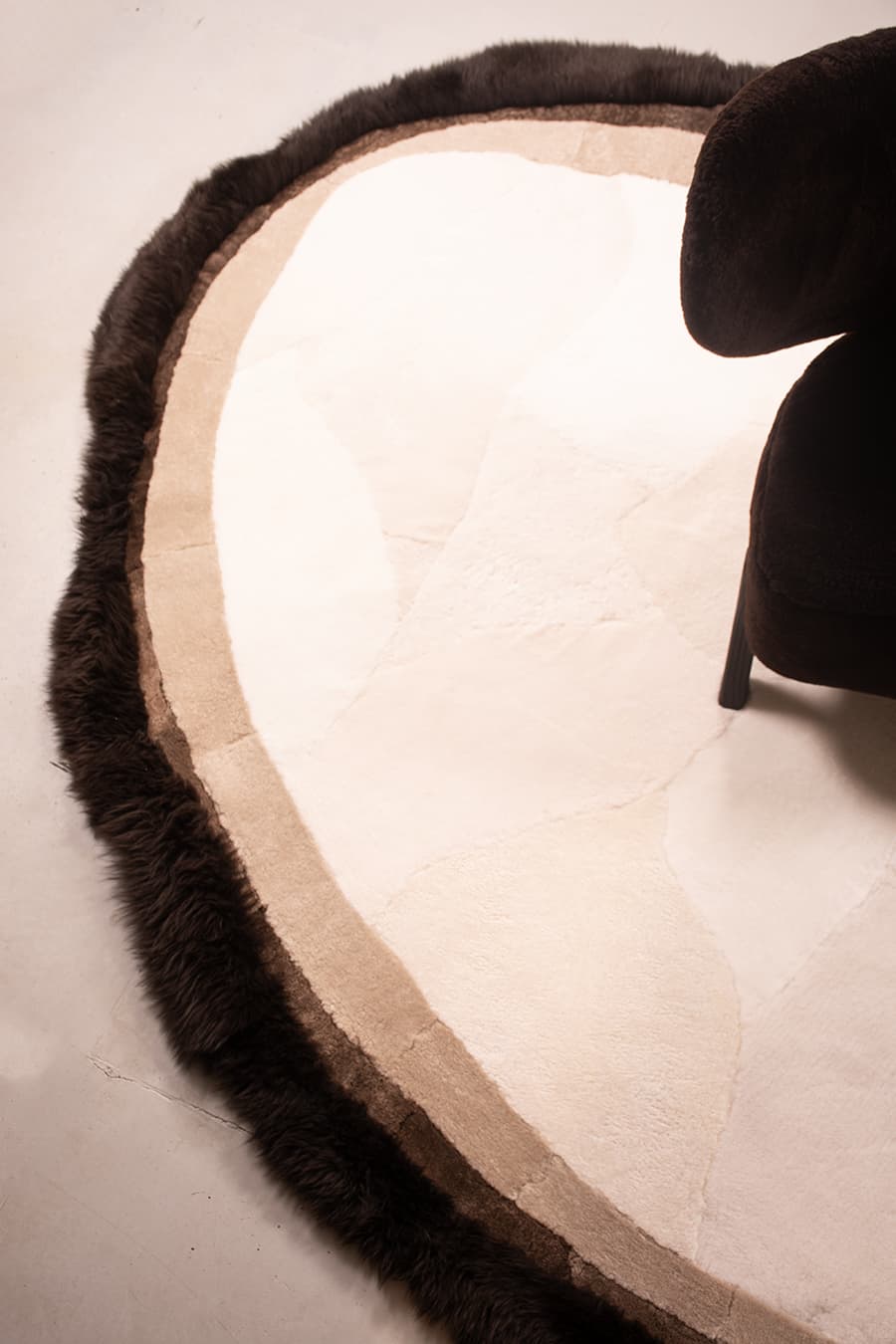 CROMO – Custom Shaped Shearling Rug - Homelosophy, view 8