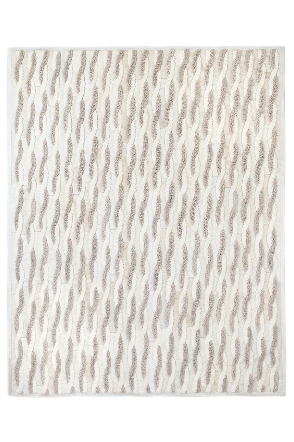 CHAINS - Bespoke Hair-On-Hide Rug - Homelosophy, view 2