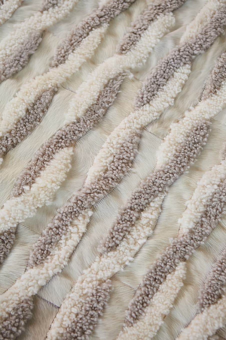 CHAINS - Bespoke Hair-On-Hide Rug - Homelosophy, view 7