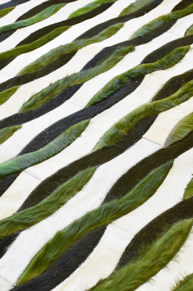 CHAINS - Custom Cowhide Rug for Designers - Homelosophy