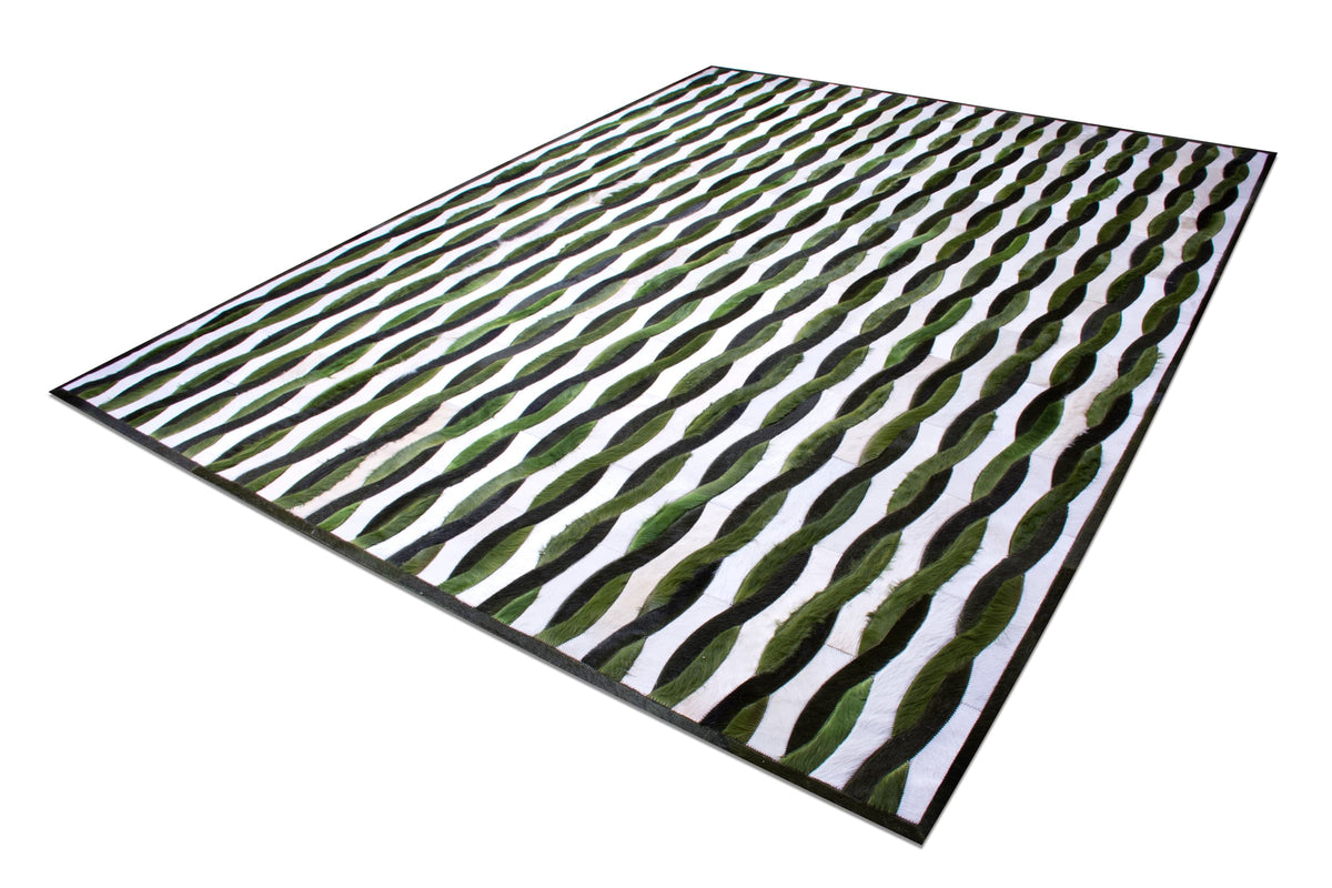 CHAINS - Custom Cowhide Rug for Designers - Homelosophy, view 4