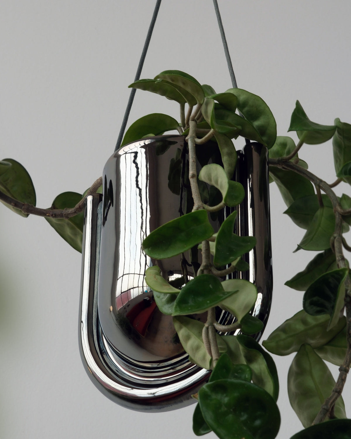 Portico Planter - Chrome - Misewell, view 2