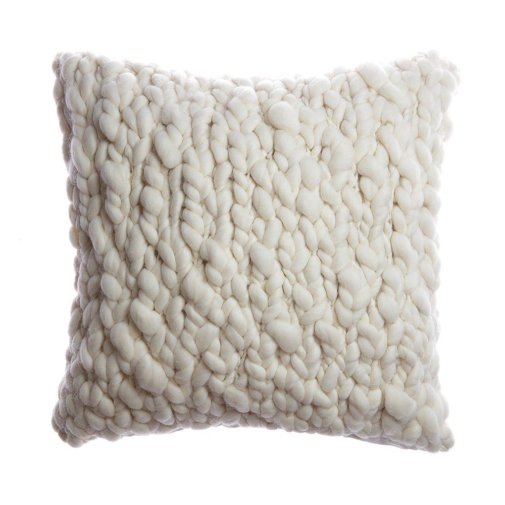 Clouds Chunky Knit Throw Pillow - Homelosophy