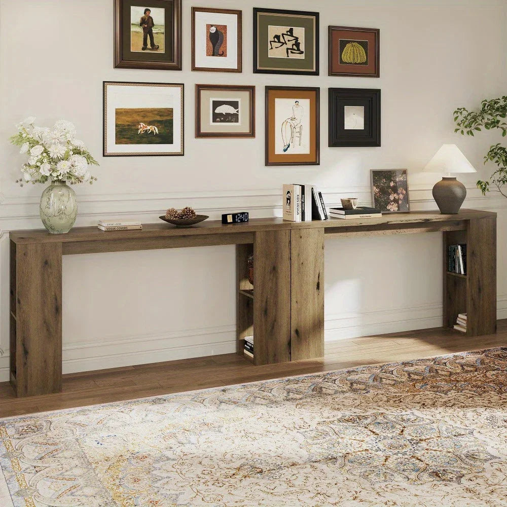 Console Table - Modern Wood 63 — House of Avana, view 17 of 24