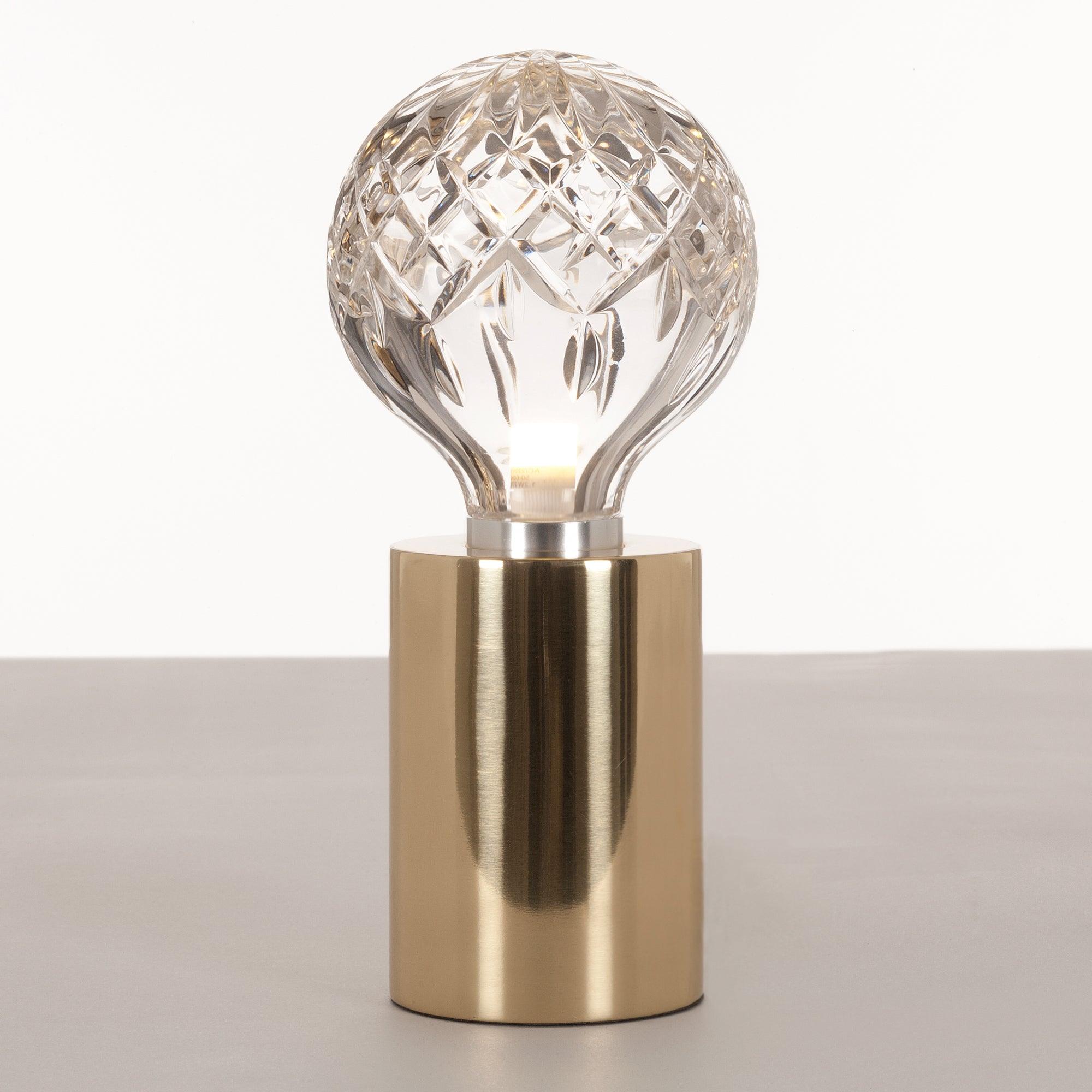 Crystal Bulb Table Lamp 3.5″